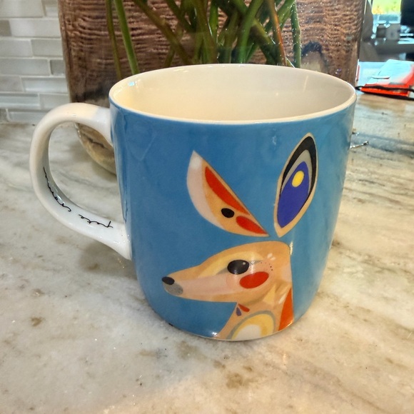 maxwell & williams Other - MAXWELL & WiLILLIAMS 12oz Australia Kangaroo Blue Porcelain Mug by PETE CROMER